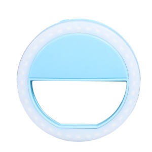 Casti wireless, i7 wireless + Selfie ring light albastru - Img 4