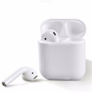 Casti wireless stereo, 3D sound, activare cu Touch, Bluetooth 5.0+ EDR, si dock de incarcare portabil, Matheus-I12 - Img 4