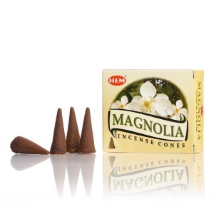 Conuri Parfumate HEM, Magnolia, 10 buc - Img 2