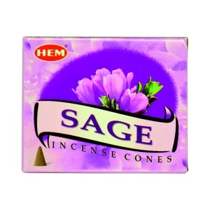 Conuri parfumate HEM, Salvie 10 buc