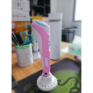 Creion 3D, DreamPen, PLA/ABS, Afisaj digital, 1.75mm, 12V, Roz ,120 metri PLA - Img 5