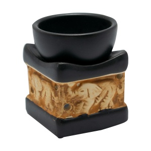Difuzor aromaterapie ceramic Elefant, Aroma Land, 6.5x6.5x8