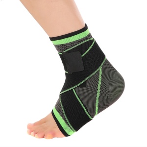 Glezniera elastica cu sustinere ligamentara, negru, unisex, marimea XL