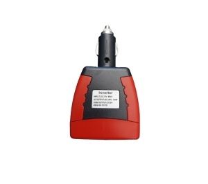 Invertor de tensiune DC 12V la AC 110V/220V, 150W si USB 5V rosu KATHODE - Img 5