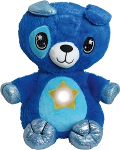 Jucarie de plus pentru copii Star Belly Dream Lites tip lampa de veghe cu proiectii si muzica, albastru K KATHODE
