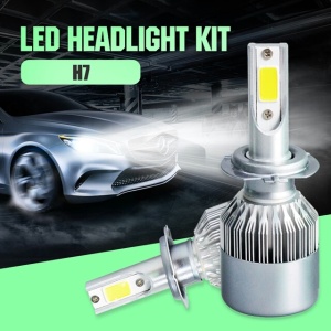 Kit 2 led-uri auto H7 C6, 48 W, 6000K, 3800 lm - Img 2