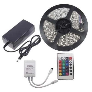 KIT Banda LED 5050 RGB 72W Exterior 60 LED-uri/m 5 metri cu Controller si Alimentare