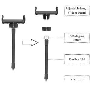 Lampa circulara profesionala RGB cu telecomanda, 3 nuante de alb, suport telefon, diverse jocuri de lumini, conectare USB, diametru 20 cm, trepied 210 cm K KATHODE - Img 7