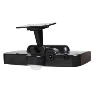 Lampa solara de perete, Huerler FL162, 100 x COB LED, cu panou solar polisiciliu detasabil, senzor miscare, rezistenta la apa, negru - Img 3