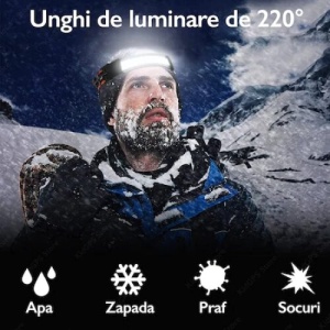Lanterna cap Led 350 luemni - Img 4
