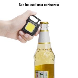 Lanterna LED de buzunar, SIHOiSi, USB, 500 lm, 6x4.2 cm, Negru - Img 8