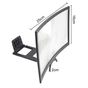 Lupa curbata pentru telefon, marire imagine, pliabila, 12 inch K KATHODE - Img 5
