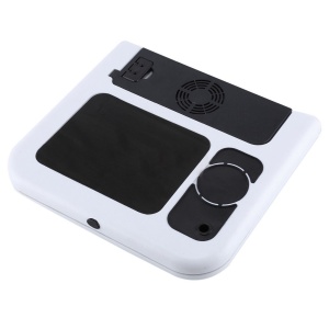 Masa portabila pentru laptop, pliabila, inaltime reglabila, 2 ventilatoare, USB K KATHODE - Img 3