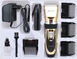 Masina profesionala de tuns - Lama cu invelis de titan si cutit ceramic GOLD X3 - Img 2