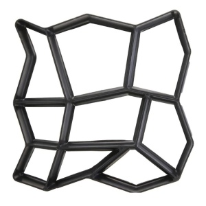 Matrita pentru pavaj beton/piatra decorativa, plastic, exterior, neagra K KATHODE