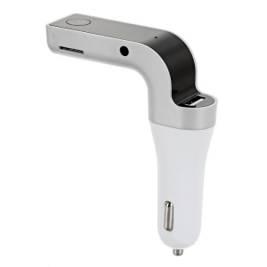 Modulator. FM Hands Free Bluetooth G7, Argintiu - Img 2