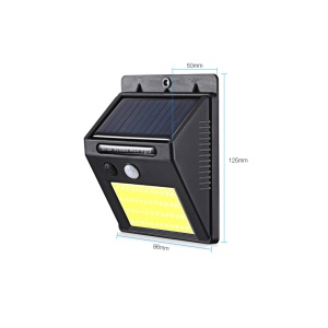 Pachet 6 Lampi Solare GAIA ,Pro48, Puternice De Perete Cu Senzor De Miscare Si Lumina Cu 48 Leduri COB ,Rezistente La Apa,IP65 - Img 4