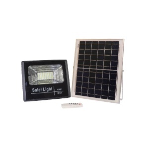 Proiector cu panou solar si telecomanda 40w IP65