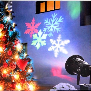 Proiector Exterior Cu Figurine Luminoase Pentru Craciun