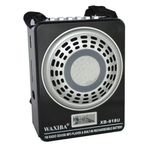 Radio portabil FM/USB/MP3 Player/AUX/CARD SD Waxiba