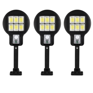 Set 3 x lampa cu incarcare solara, 48 x LED, 3 moduri de functionare, buton ON/OFF CL182-6 K KATHODE