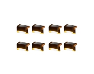 Set 8 lampi solare cu senzor de lumina pentru scari, gard sau balustrada