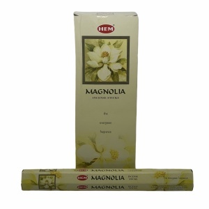 Set betisoare parfumate HEM, MAGNOLIA, 6 cutii x 20 betisoare
