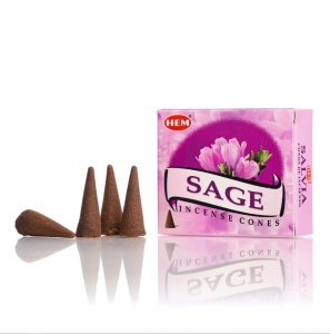 Set Conuri Parfumate - 10 Buc - Sage