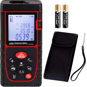 Telemetru cu Laser Retoo FixIt, 40m, Ecran LCD 2.5", Precizie ± 3mm, Clasa Laser II 635nm
