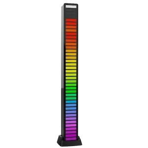 Bara cu leduri RGB, lumina ambientala, sincronizare muzicala, aplicatie, activare sonora, 32 leduri, jocuri de lumini K KATHODE - Img 7