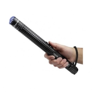Baston electrosoc autoaparare metalic HY-X8 cu lanterna - Img 2