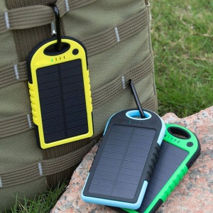 Baterie Externa MRG L-152 Power Bank 5000 mah Incarcare Solara Baterie Urgenta - Img 5