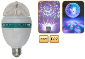 Bec Disco Home , cu LED, 3W, E27 - Img 3