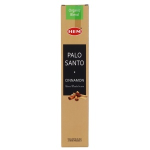 Betisoare parfumate, Premium, lemn Palo Santo si scortisoara, amestec organic, 15 g