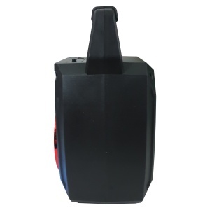Boxa portabila KTS 5W, Bluetooth, AUX-in, Cititor USB, Radio FM, MicroSD, Lumini LED, Negru - Img 4