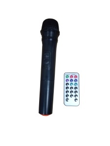 Boxa profesionala portabila JRH, bluetooth, USB, telecomanda si microfon wireless inclus, putere 1000 W - Img 4