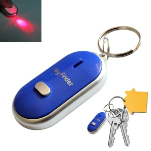 Breloc cu fluier si lumina pentru localizarea cheilor, Key Finder, albastru K KATHODE - Img 2