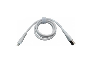 Cablu de date cu incarcare rapida, K KATHODE, SX-50, USB 3A compatibil cu iPhone, tip Lightning, silicon, 1m - Img 2