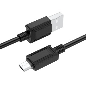 Cablu de incarcare pentru telefon USB - MicroUSB, 1M lungime, Incarcare rapida, transfer date, fast charge, 2.4A, X73, K KATHODE