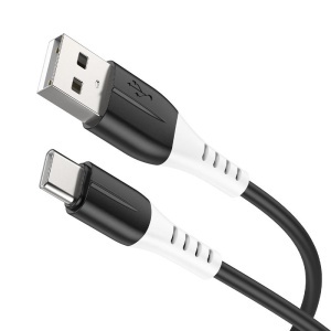 Cablu incarcare pentru telefon din silicon, usb - usb tip c, incarcare rapida, fast charge, transfer date, lungime 1m, 3A, x82, K KATHODE - Img 3