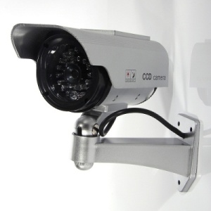 Camera falsa cu incarcare solara, indicator LED - Img 2