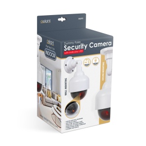 Camera falsa de supraveghere, Delight, 2 x AA, LED, 360 °, Alb - Img 3