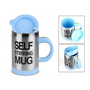 Cana inteligenta GREATON® model “Self Stirring mug”, cana cu amestecare automata - Img 3