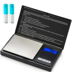 Cantar de bijuterii cu afisaj digital, afisaj LCD, maxim 200 g, precizier 0.01, portabil, negru