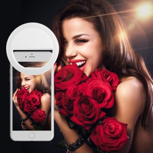 Casti wireless, i7 wireless + Selfie ring light albastru - Img 5