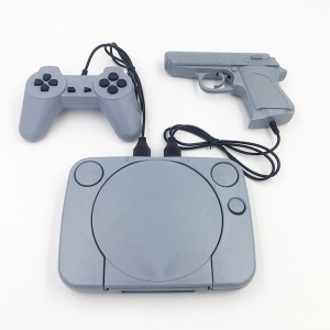 Consola de jocuri SIKS® video retro, 2 x controller, 1 x pistol, 16 jocuri - Img 2