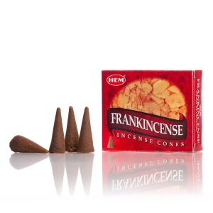 Conuri Parfumate HEM, Frankincense, 10 buc - Img 2