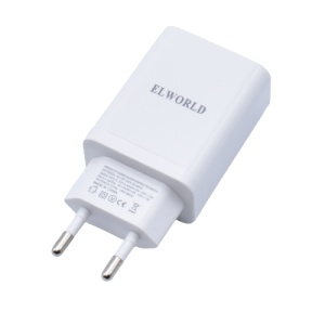 Incarcator Retea, 1 Usb, Fast Charging, 3.4a, 100-240v/50-60hz, 18w, Design Ergonomic, Alb - Img 2