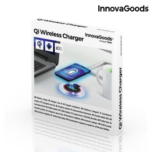 Incarcator wireless, by InnovaGoods Gadget Tech, cablu microusb inclus, wireless Qi + - Img 3