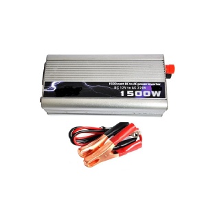 Invertor auto curent continuu , putere 1500 W , cu alimentare de 12 V , DC - iesire 220 V AC . - Img 4